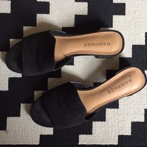 Rampage Black Slides